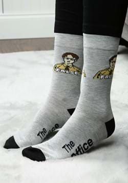 White And Black Pitter Pattern #1 Men-Women Adult Ankle Socks Novelty Socks
