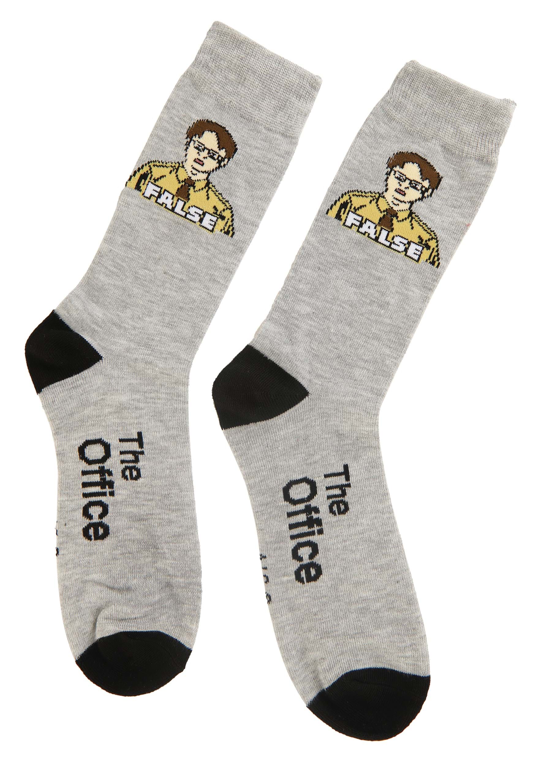 Dwight from The Office False Crew Socks