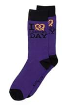 The Office Pretzel Day Crew Socks Alt 2