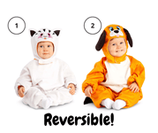 Infant Reversible Cat/Dog Costume