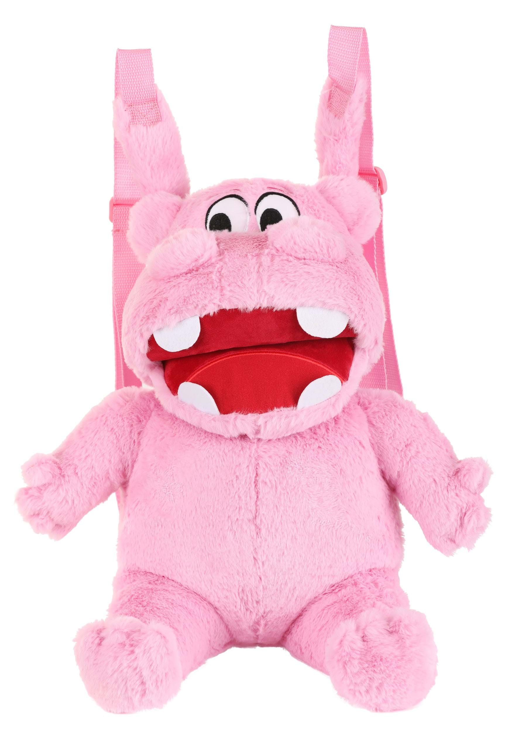 Hungry Hungry Hippos Plush Pink Backpack | Board Game Gifts