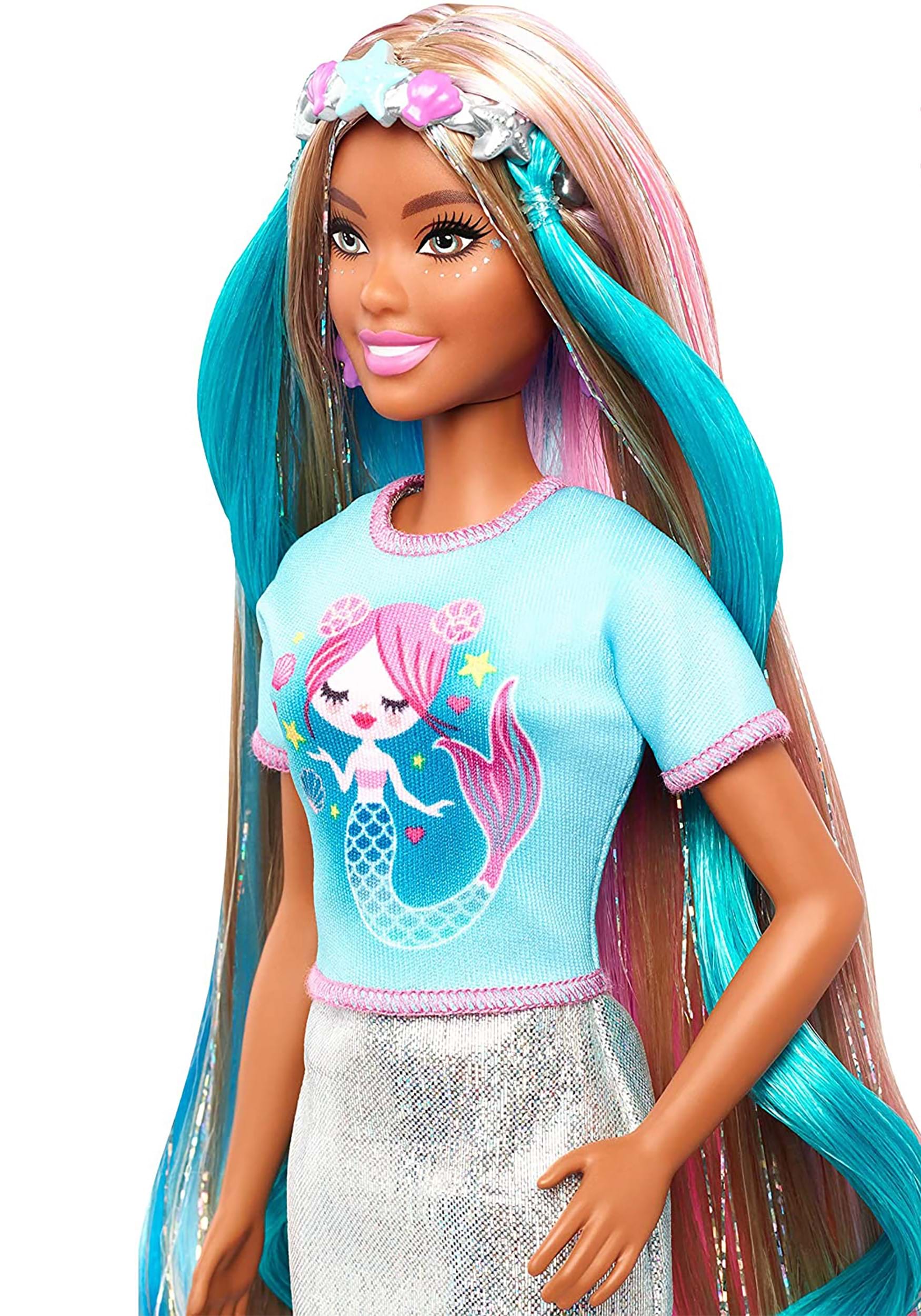 Fantasy Hair Brunette Barbie Doll