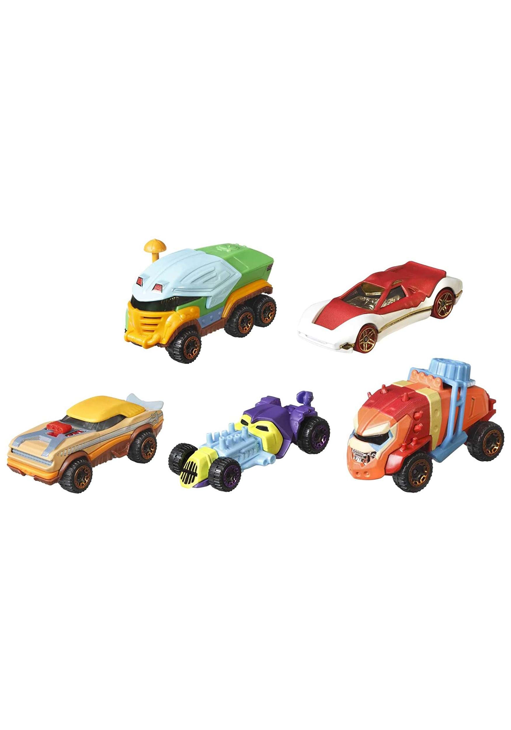 Masters of the Universe Characters Hot Wheels Cars