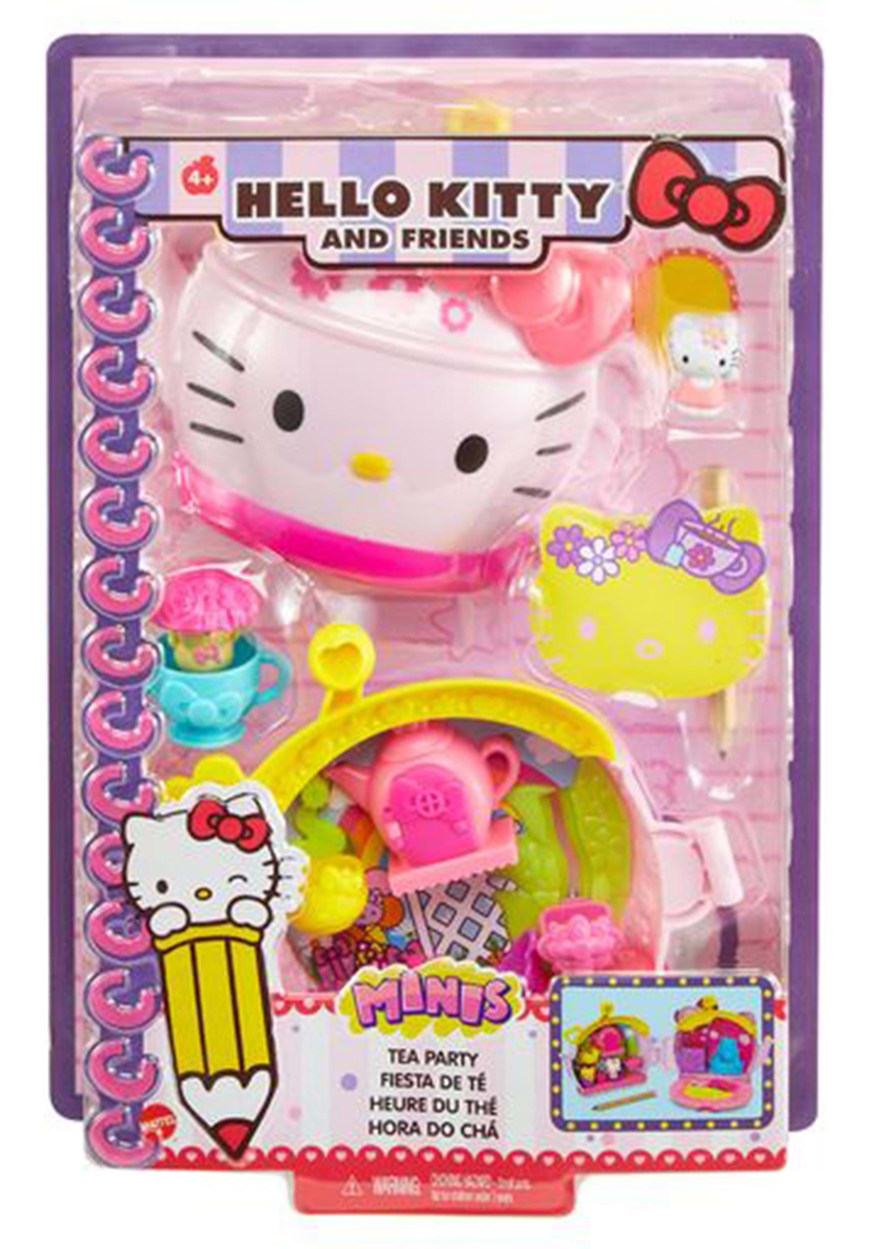Mattel Hello Kitty & Friends Mini Teapot Playset