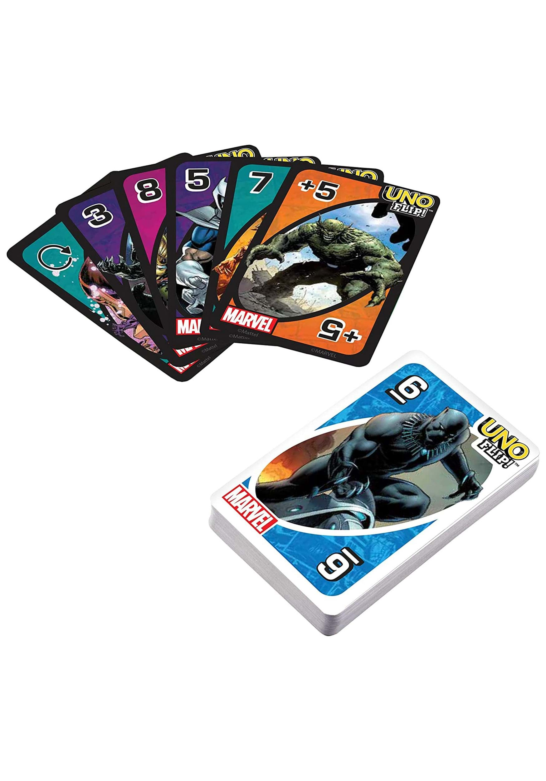 UNO FLIP MARVEL