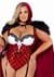 Plus Size Playboy Red Riding Hood Costume