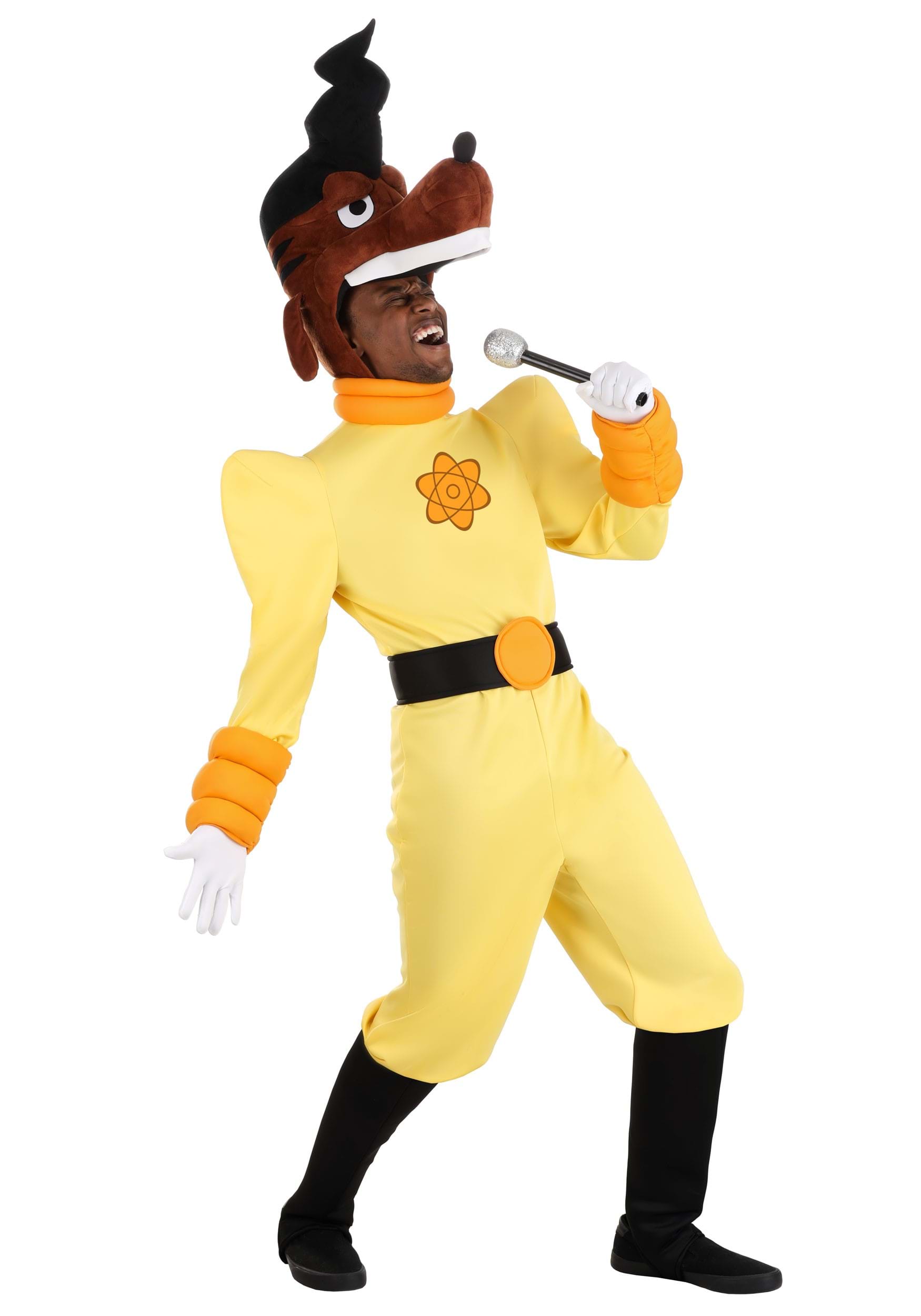 Photos - Fancy Dress Deluxe FUN Costumes  Disney Goofy Movie Powerline Costume for Adults | Goof 