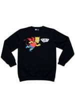 Bart Simpson Devil Unisex Crewneck Sweater Alt 2