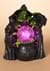10 Inch Witches & Cauldron with Static Lighted Magic Ball Al