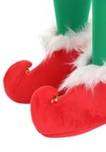 Red Adult Elf Costume Shoes Alt 2