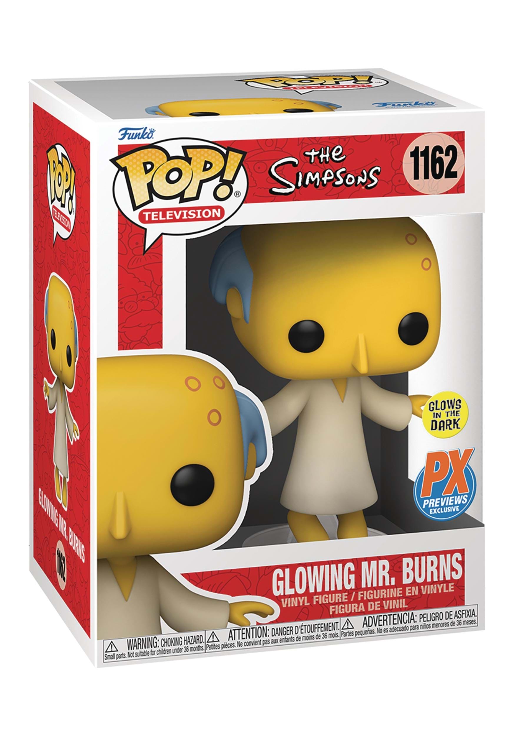 Funko POP! Simpsons Alien Mr. Burns Glow In The Dark