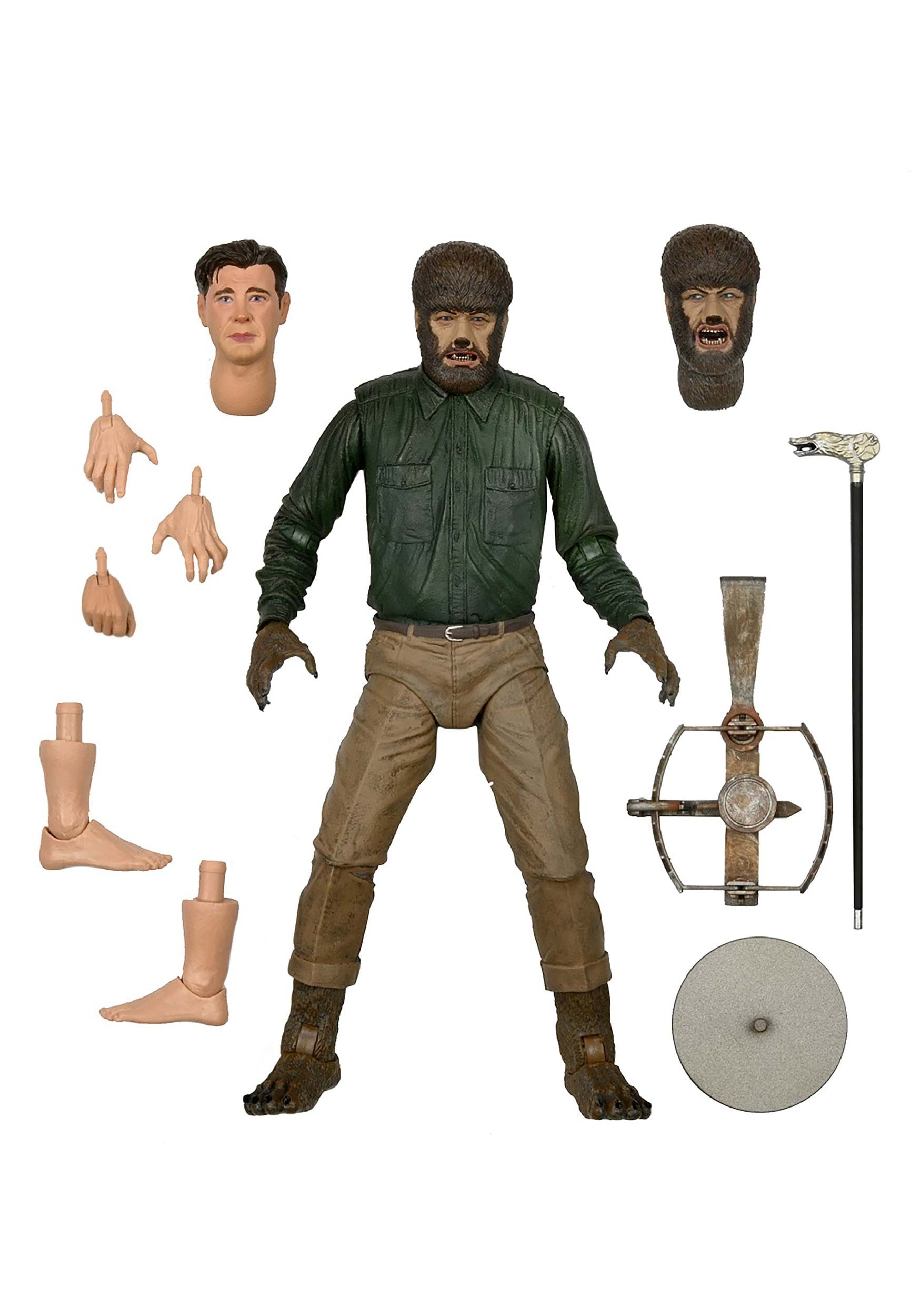 Universal Monsters - 7 Scale Action Figure - The Wolf Man