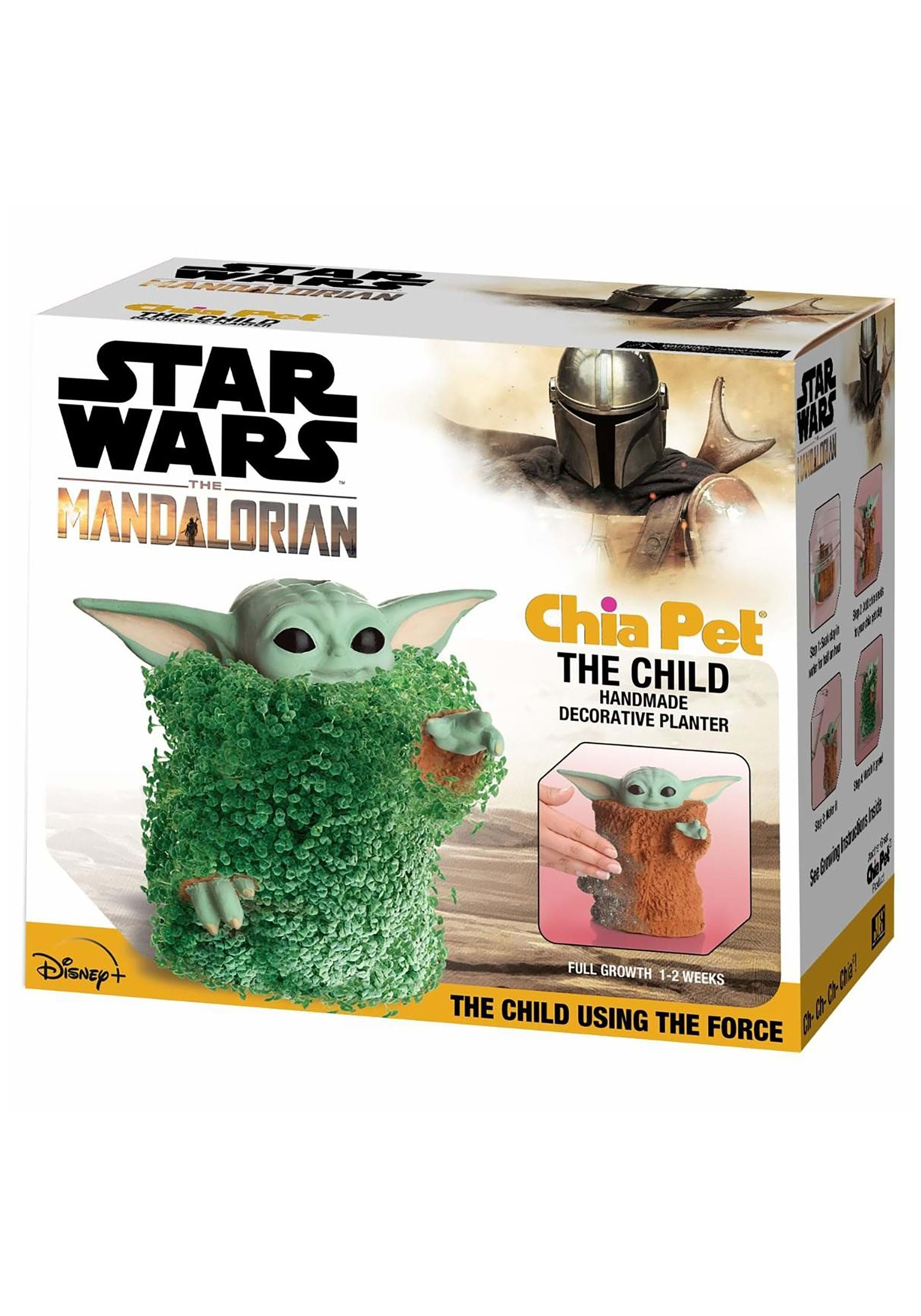 Star Wars, Holiday, Star Wars Chia Pet The Child Decorative Plant Planter  Gift White Elephant