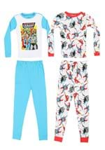 4 Pc Boys Justice League Sleep Set