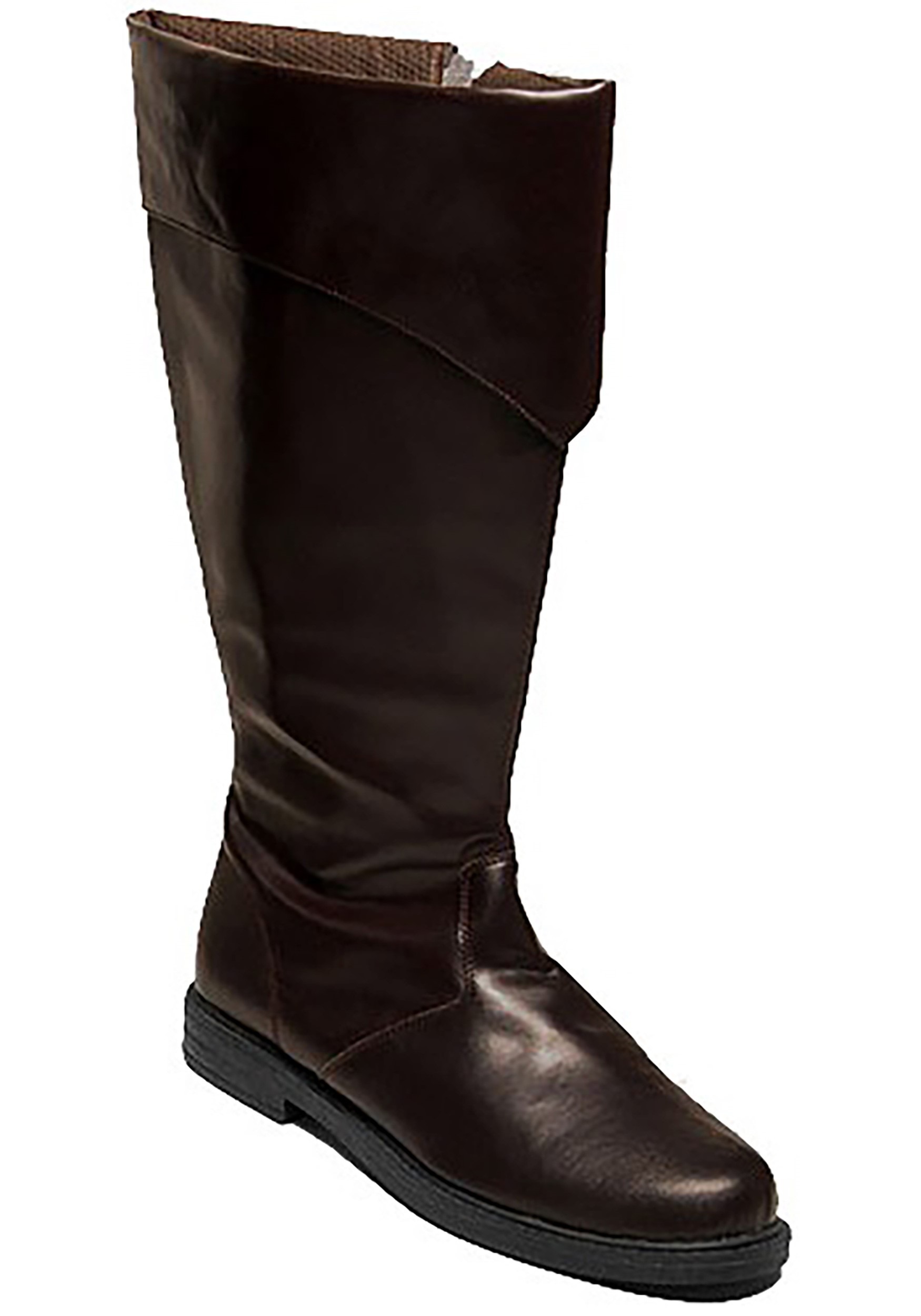 Mens Tall Brown Costume Boots