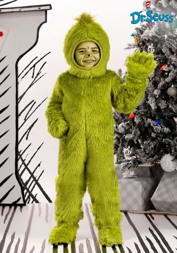Dr. Seuss Grinch Toddler Open Face Costume