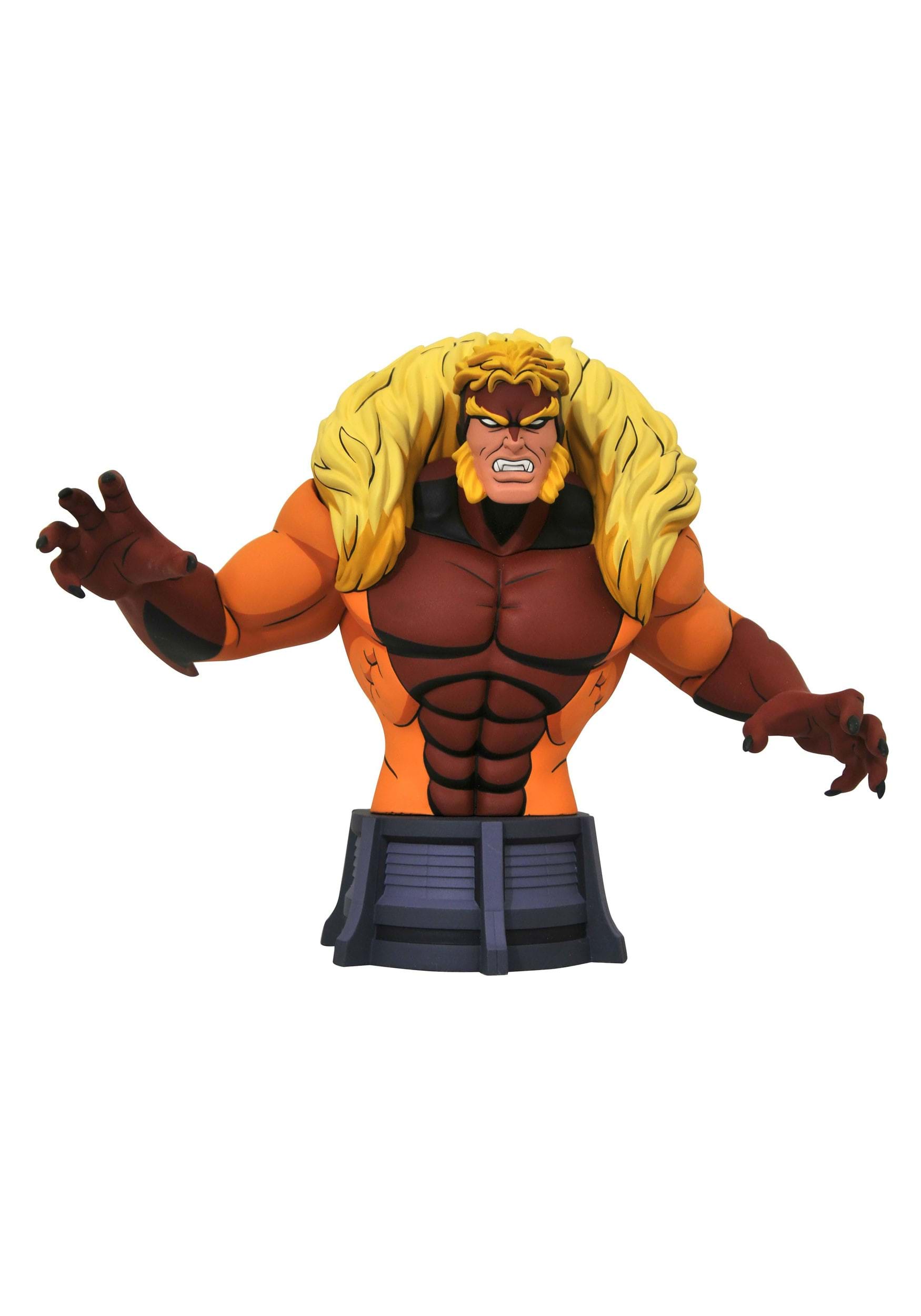 Diamond Select Marvel Animated X-Men Sabretooth Bust
