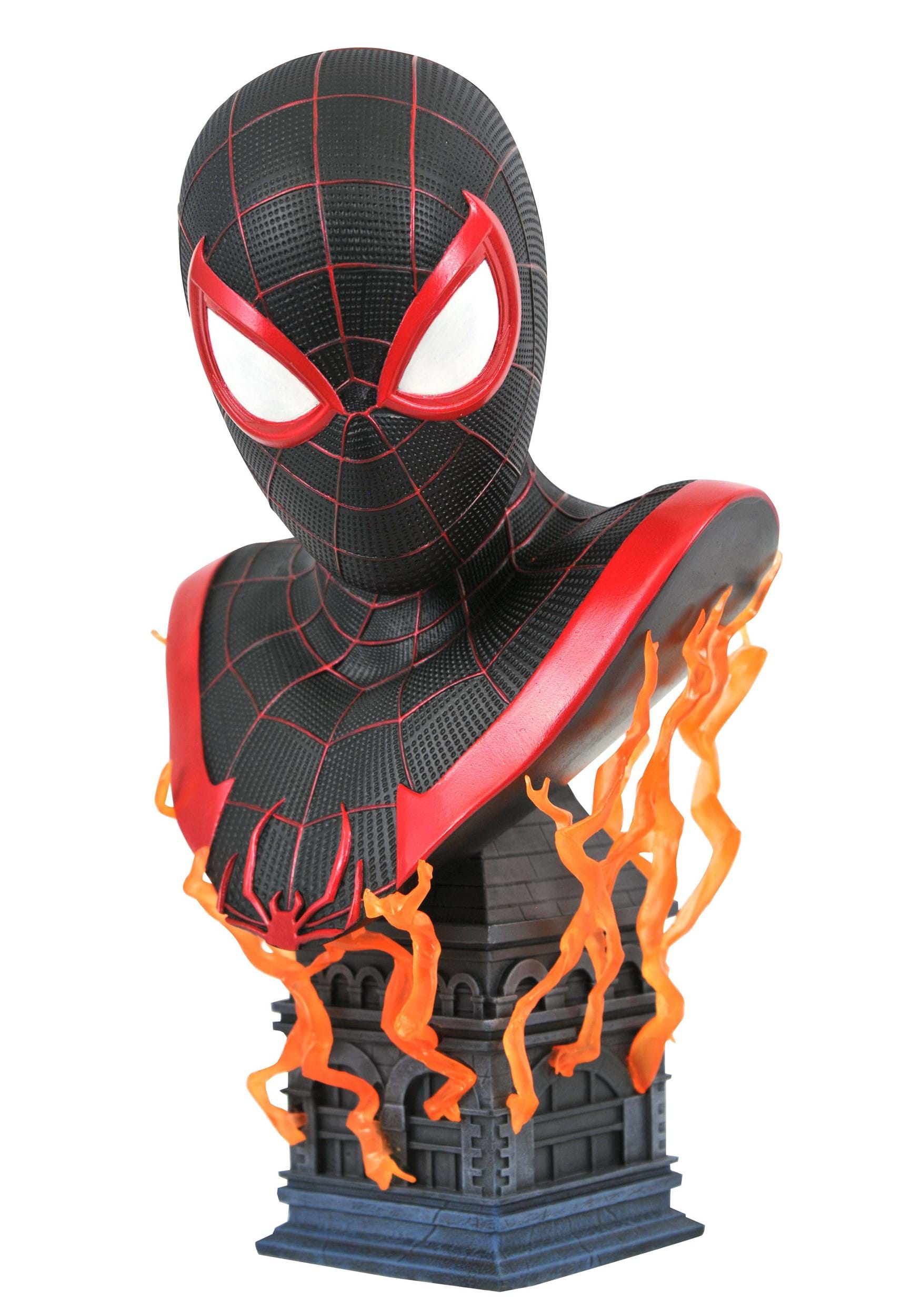 Diamond Select Marvel Legends PS5 Miles Morales 1:2 Scale Bust