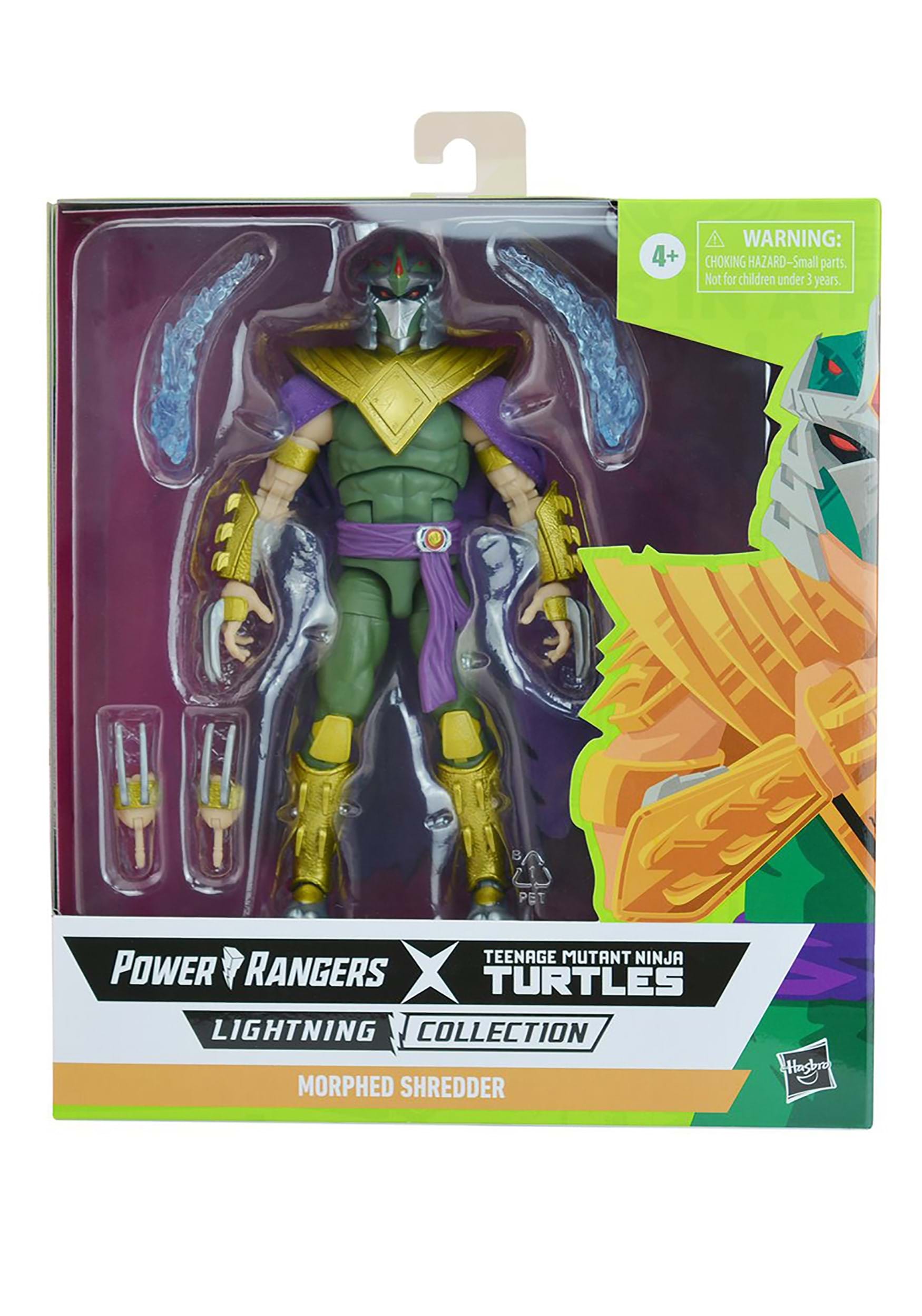 Power Rangers X TMNT Lightning Collection Morphed Shredder Green Ranger