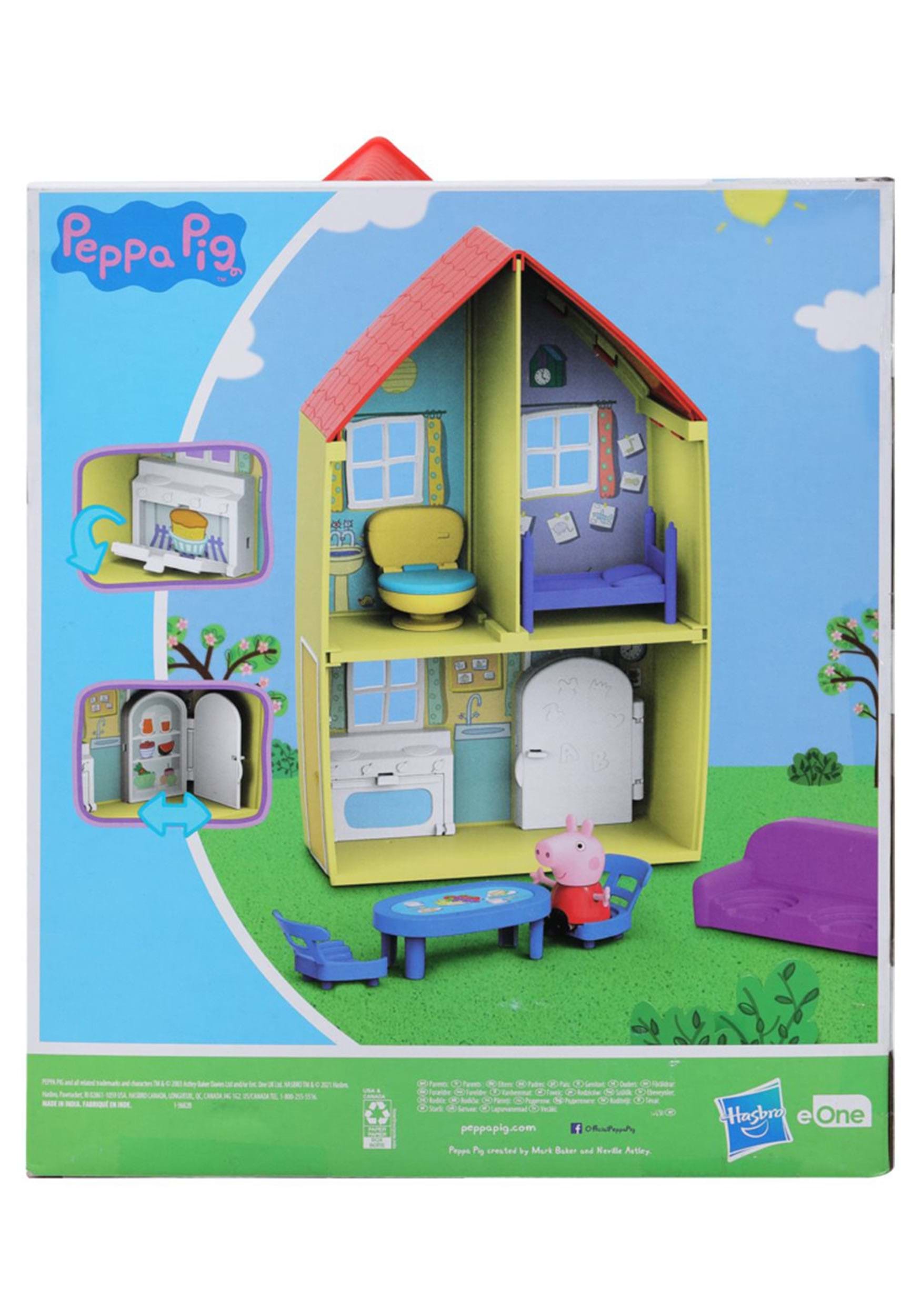 Peppa Pig Peppa's Adventures Maison de Peppa avec figurine de