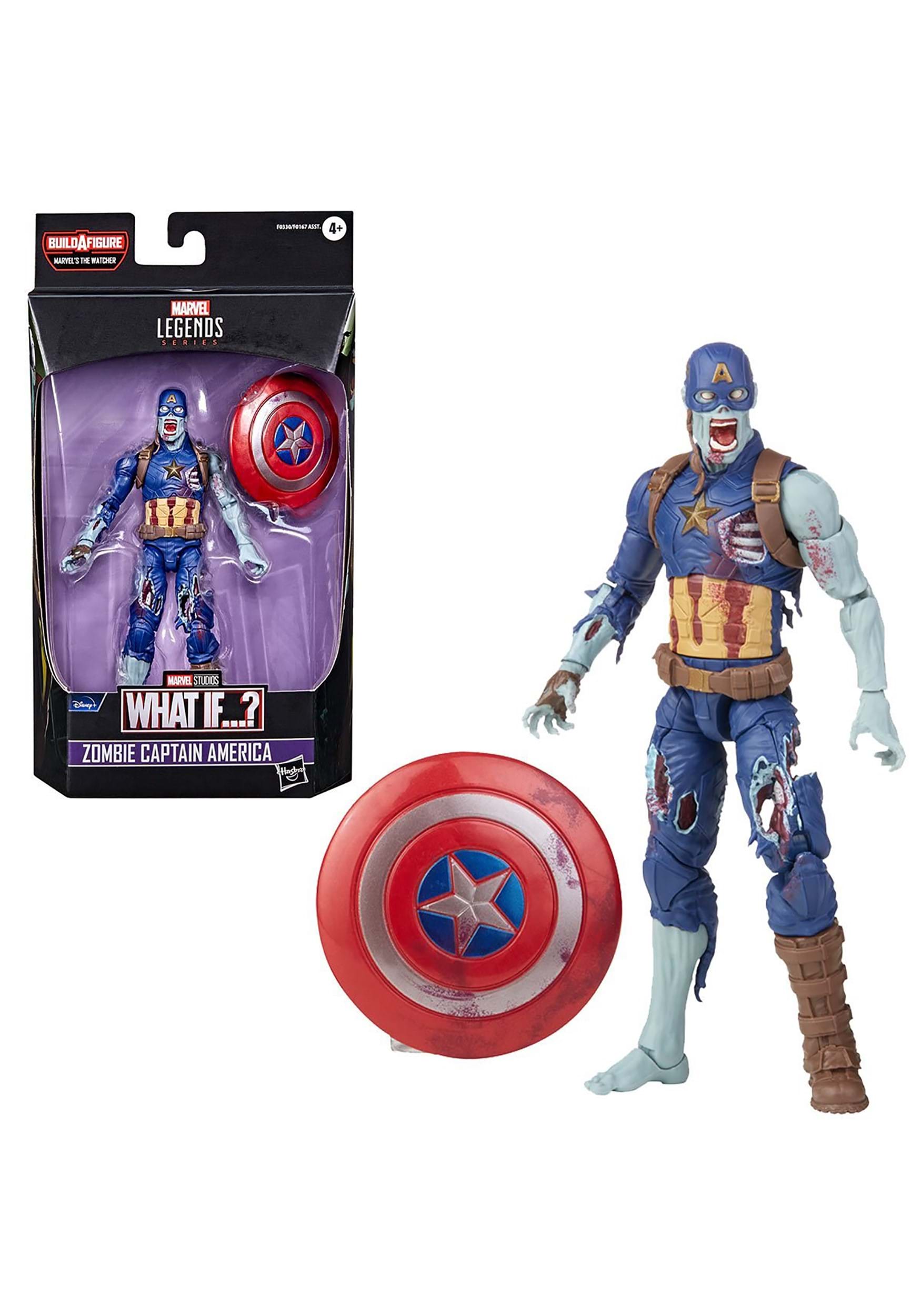 Marvel 6-Inch Legends CAPTAIN BRITAIN Captain America Build A Figure 