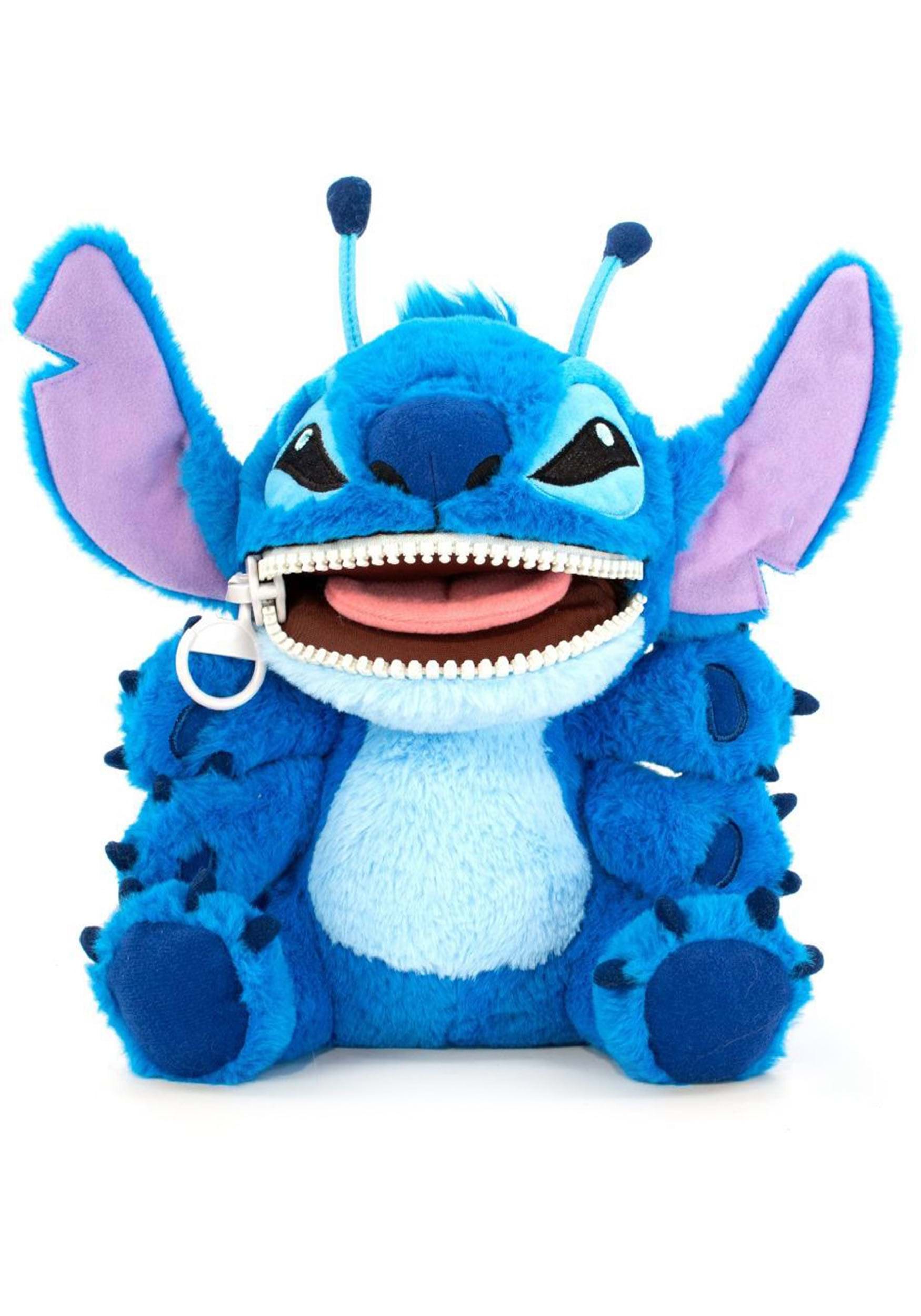 Disney Stitch Zippermouth Plush