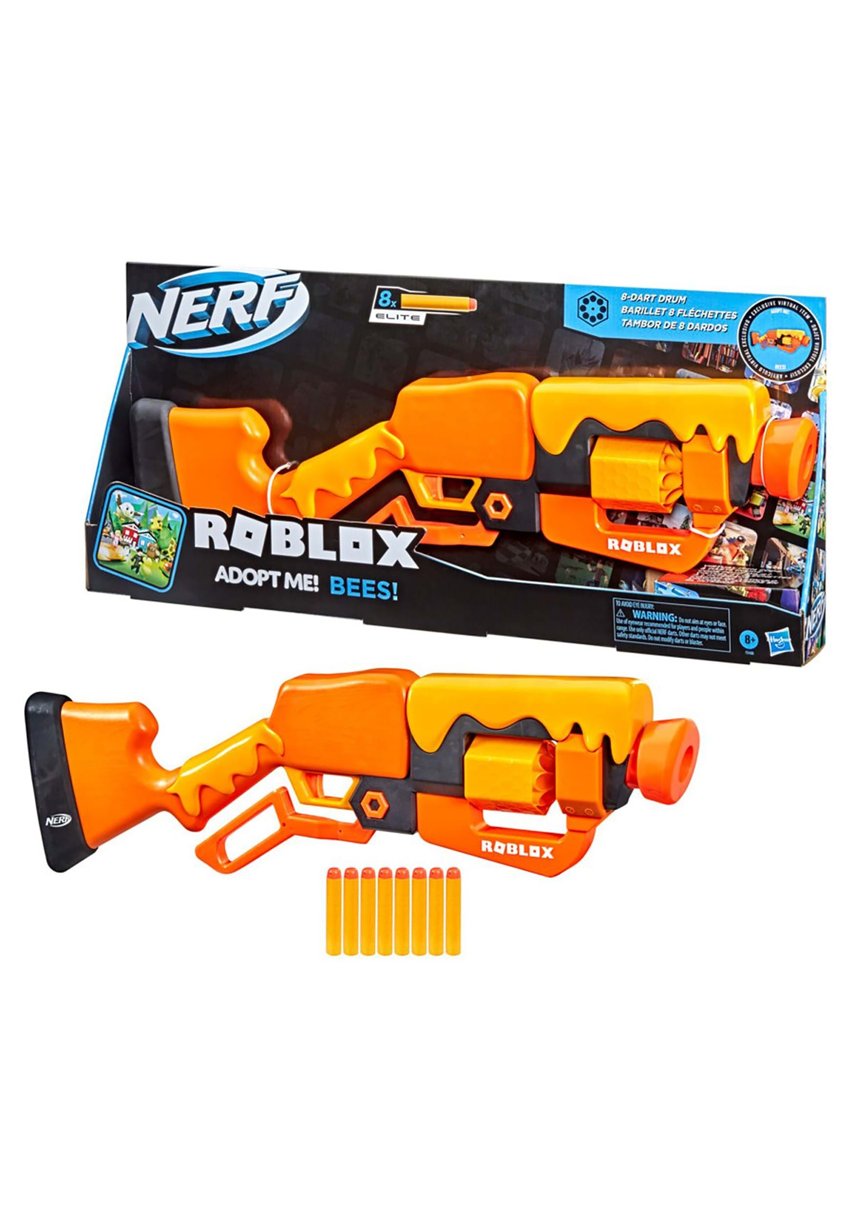 Nerf Roblox Adopt Me! BEES! Lever Action Blaster