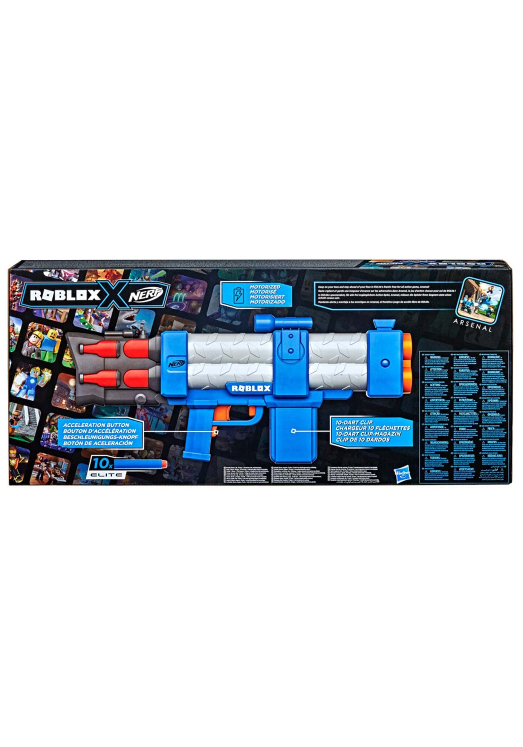 Roblox Nerf Arsenal Pulse Laser Motorized Dart Blaster Toy