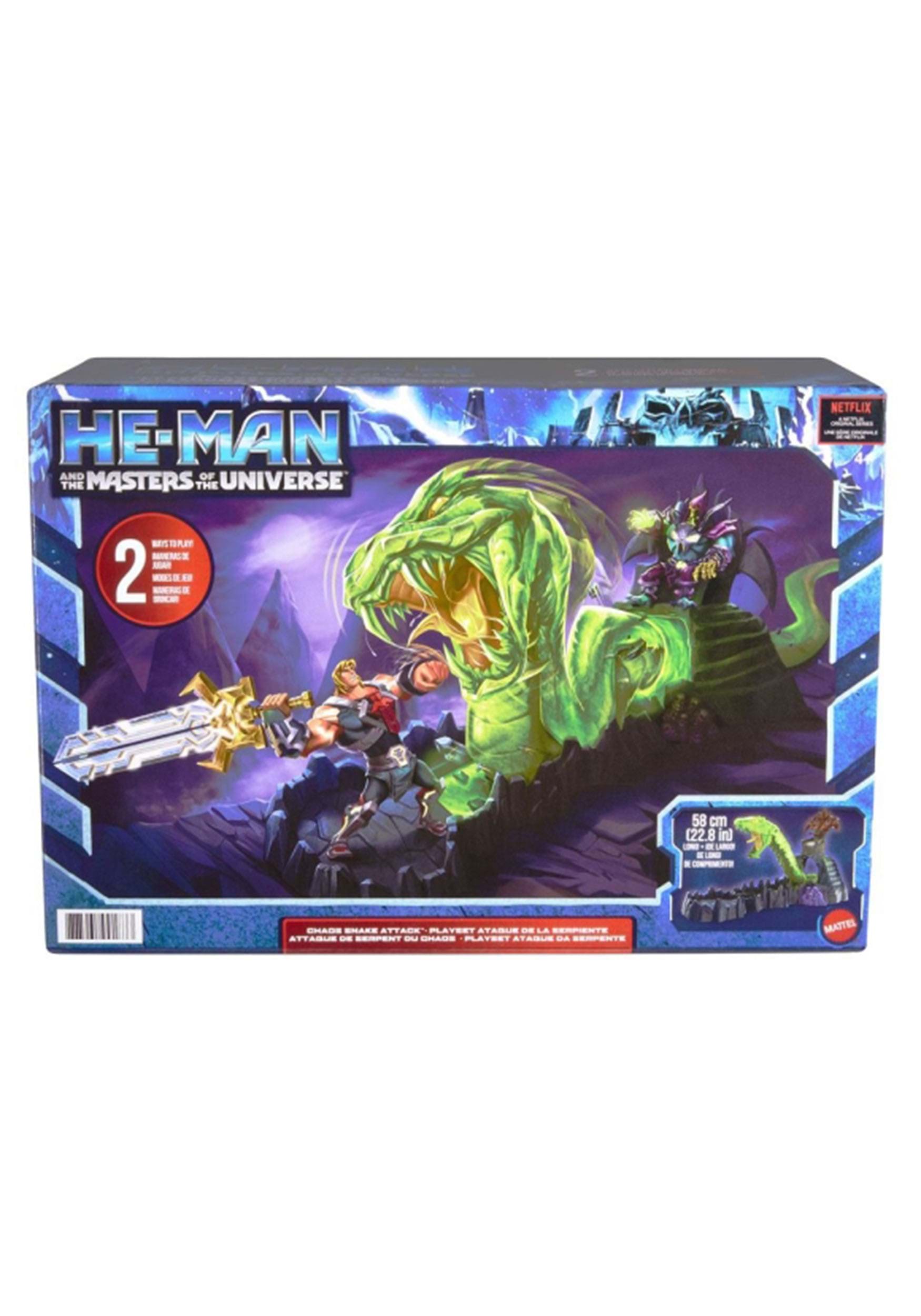 He-Man & Masters of the Universe Chaos Snake Attack Playset