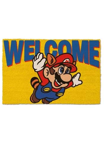 Super Mario Welcome Door Mat 