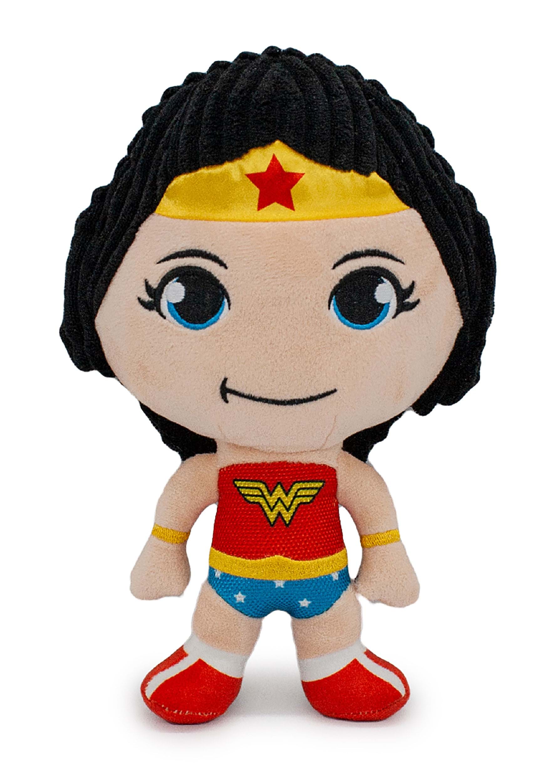 Wonder Woman Squeaky Dog Toy