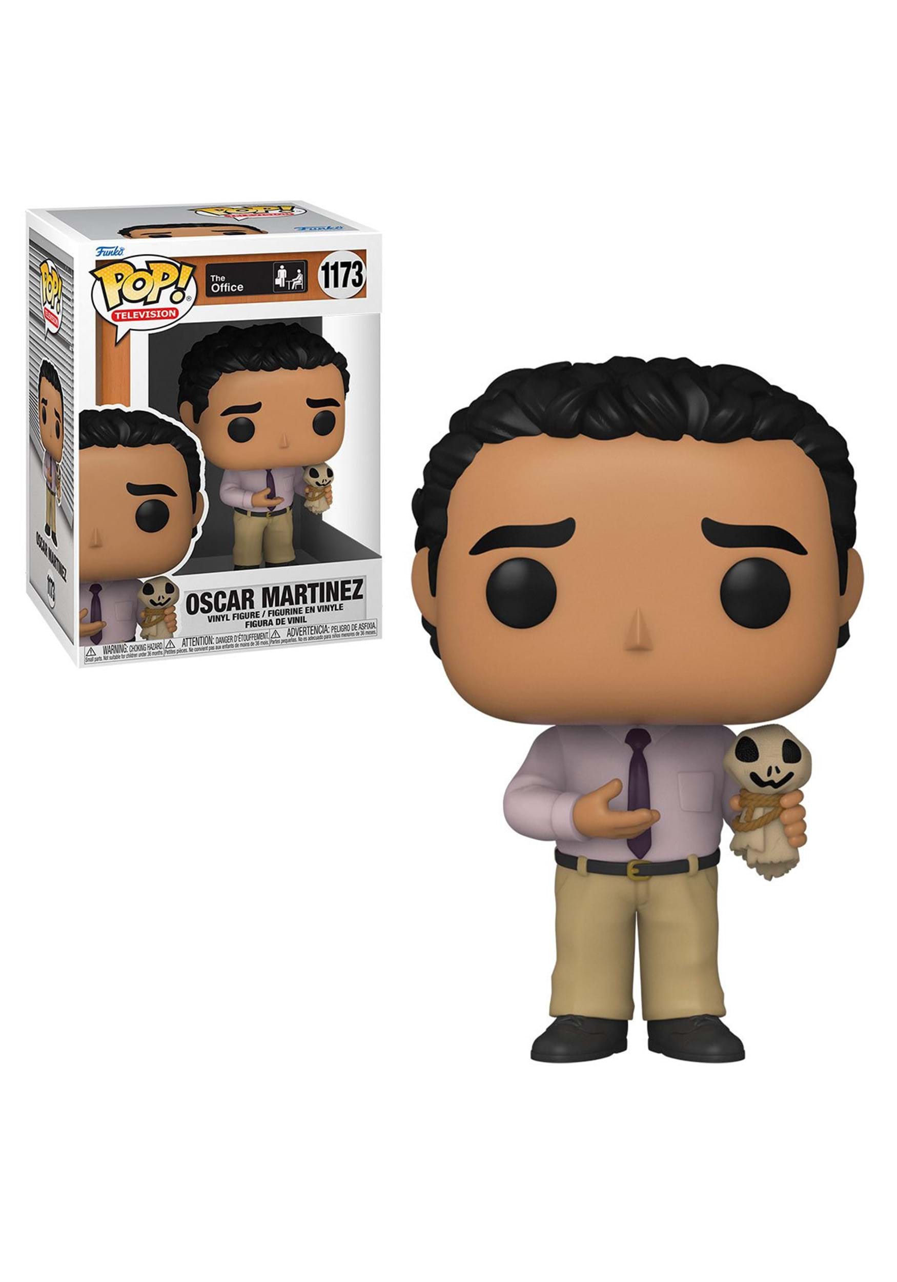 Funko POP! TV: The Office- Oscar with Scarecrow Doll Figure