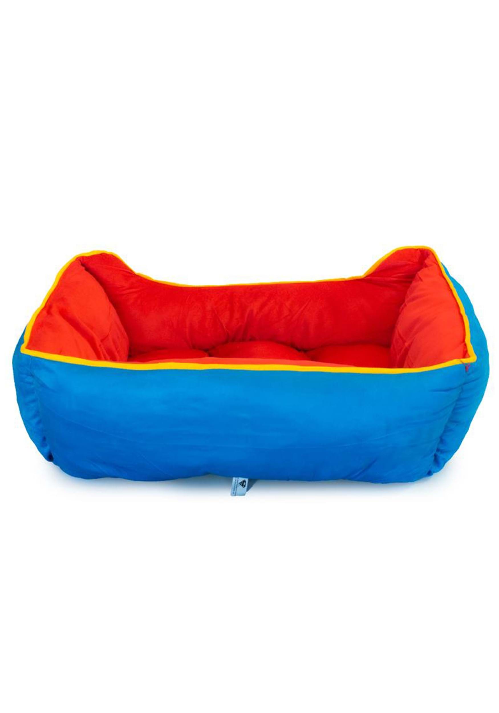 Red And Blue Superman Pet Bed