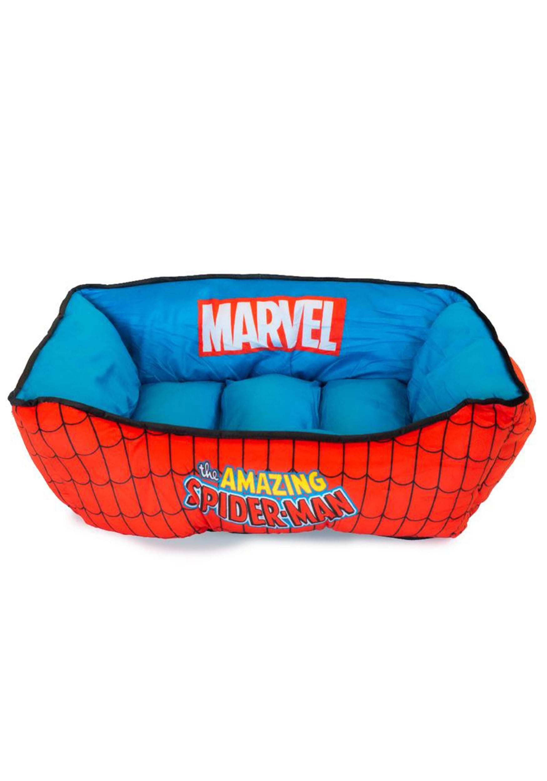 Inzet Beroemdheid Speels Marvel Spider-Man Red and Blue Pet Bed
