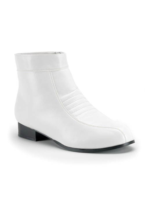 Men's White Boots