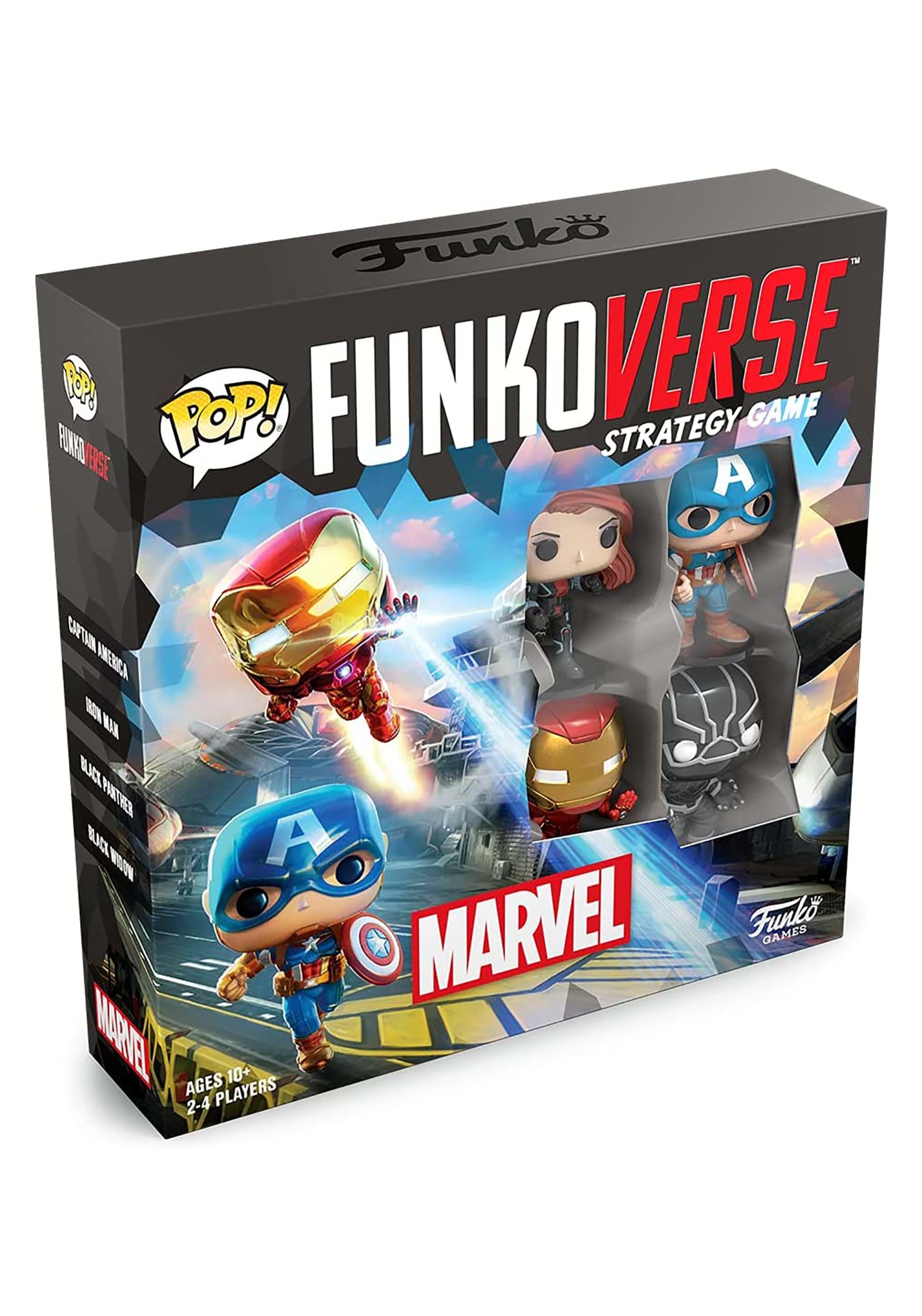 Funkoverse Marvel 100 4-Pack Strategy Game