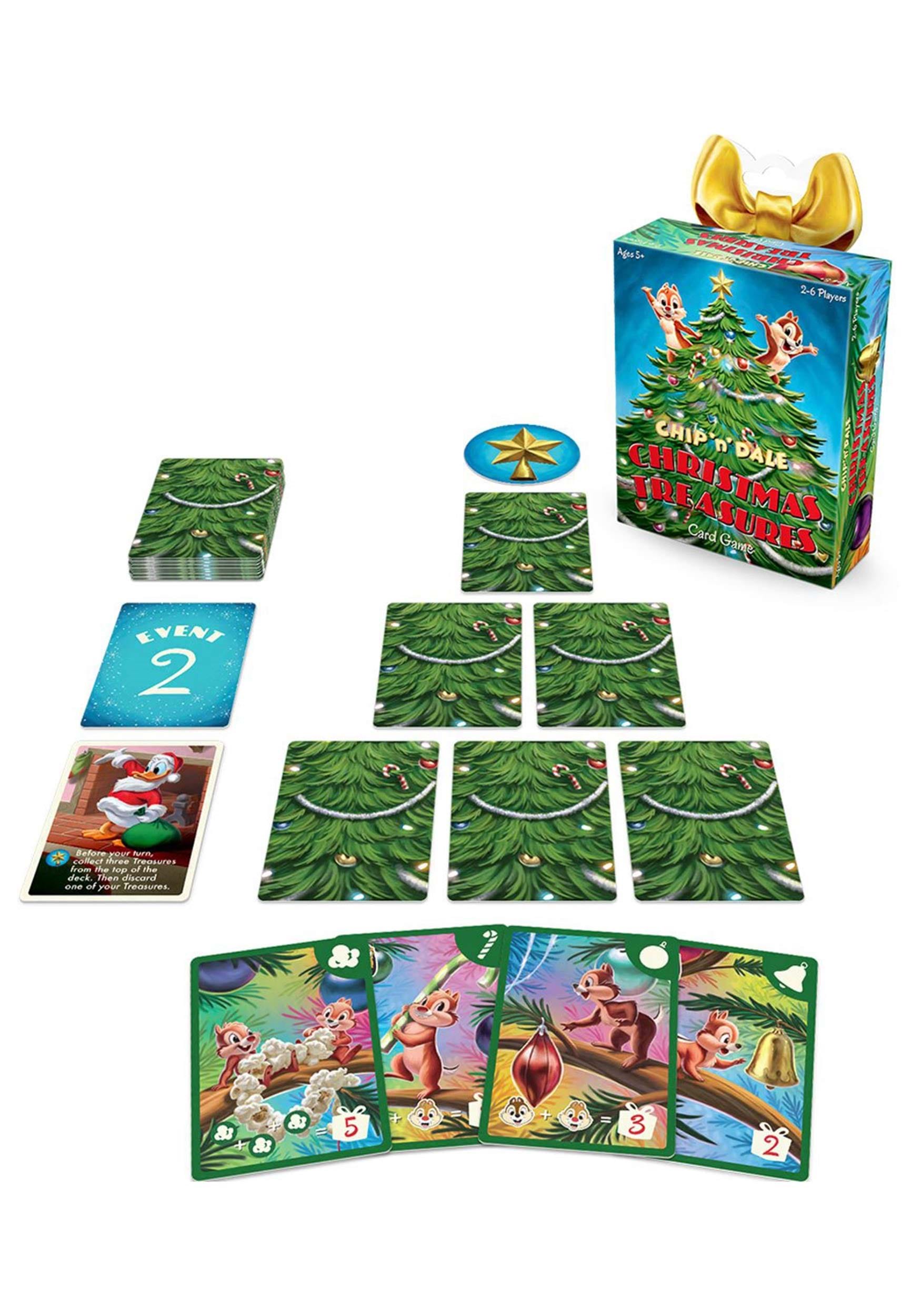Funko Disney Chip n Dale Christmas Treasures Game