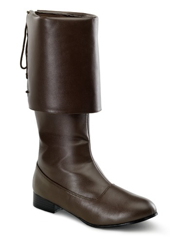 Brown Buccaneer Adult Boots