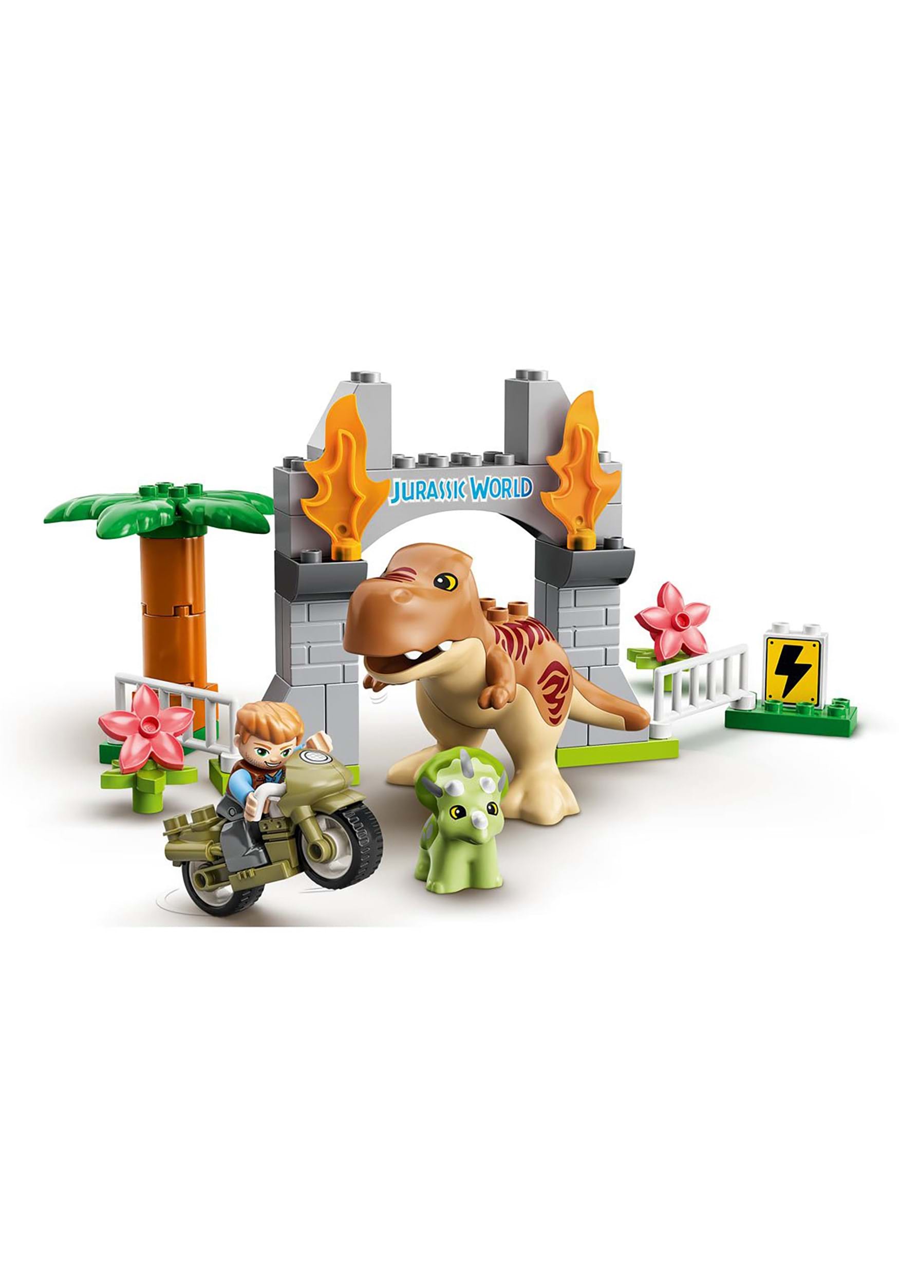 LEGO World T. Rex and Triceratops Breakout