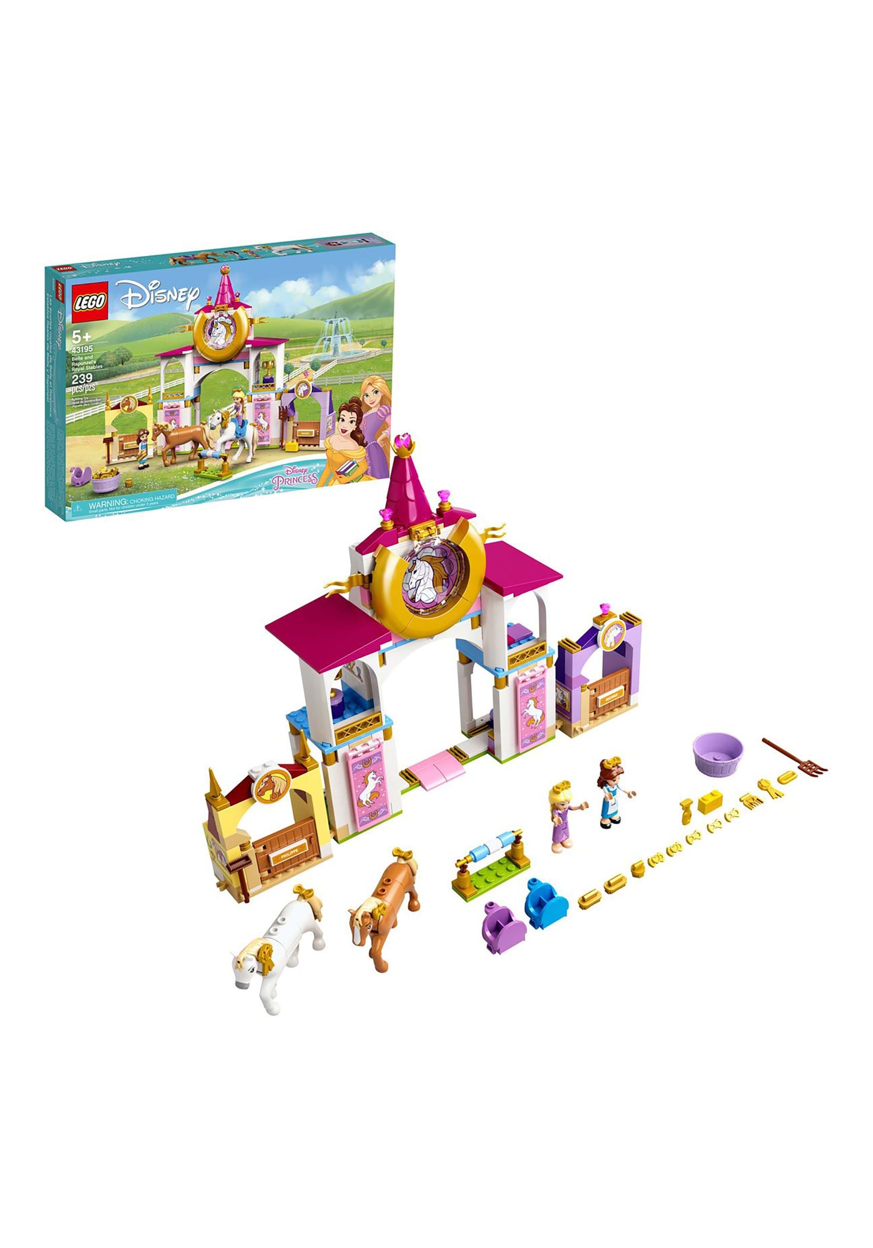 Belle and Rapunzels Royal Stables LEGO Disney Building Set