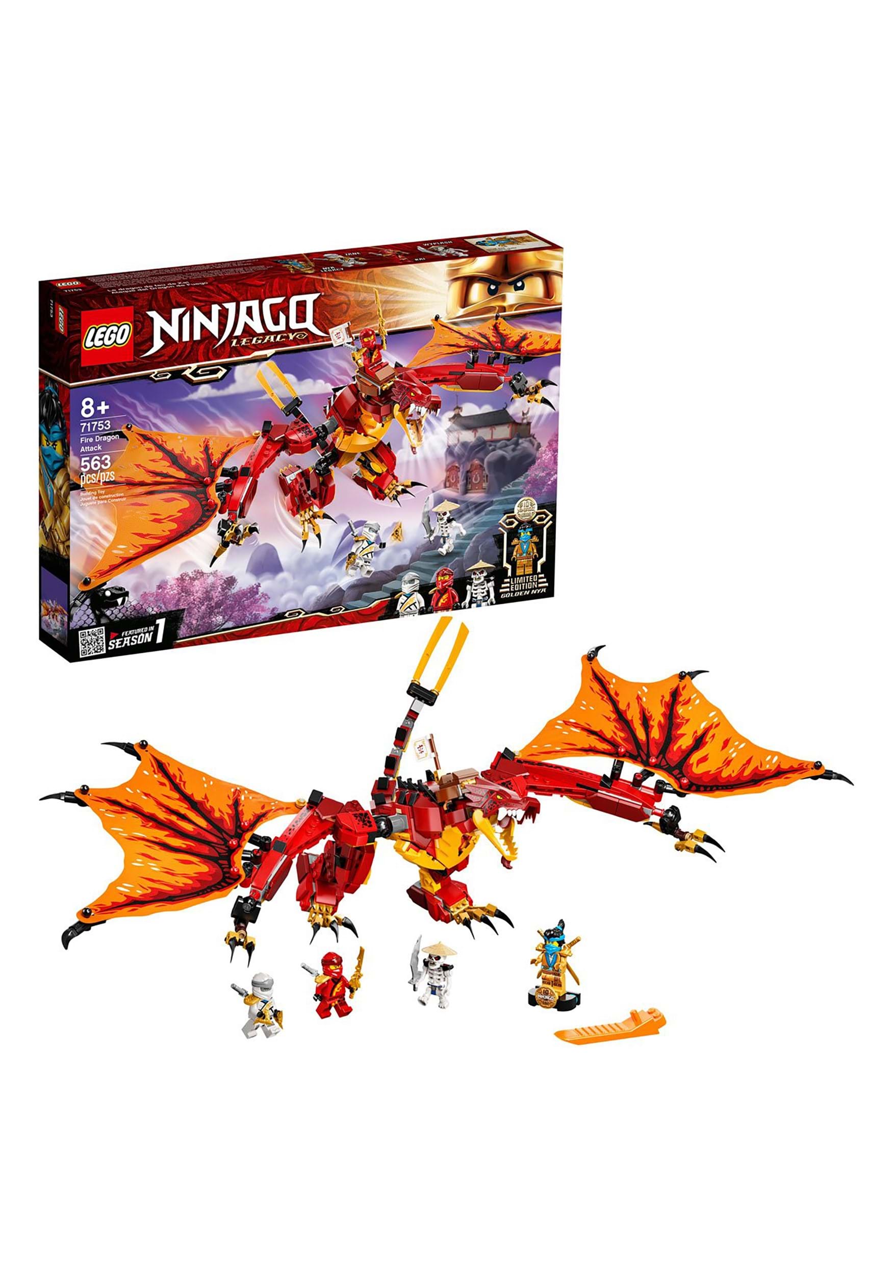 Ninjago Fire Dragon Attack from LEGO