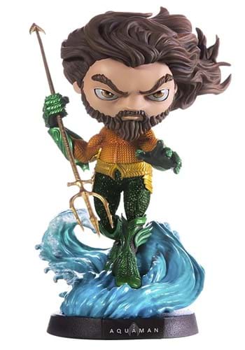 Aquaman Deluxe MiniCo Statue