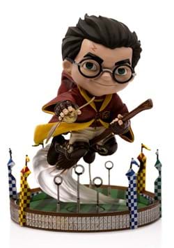 Harry Potter at the Quidditch Match MiniCo Statue