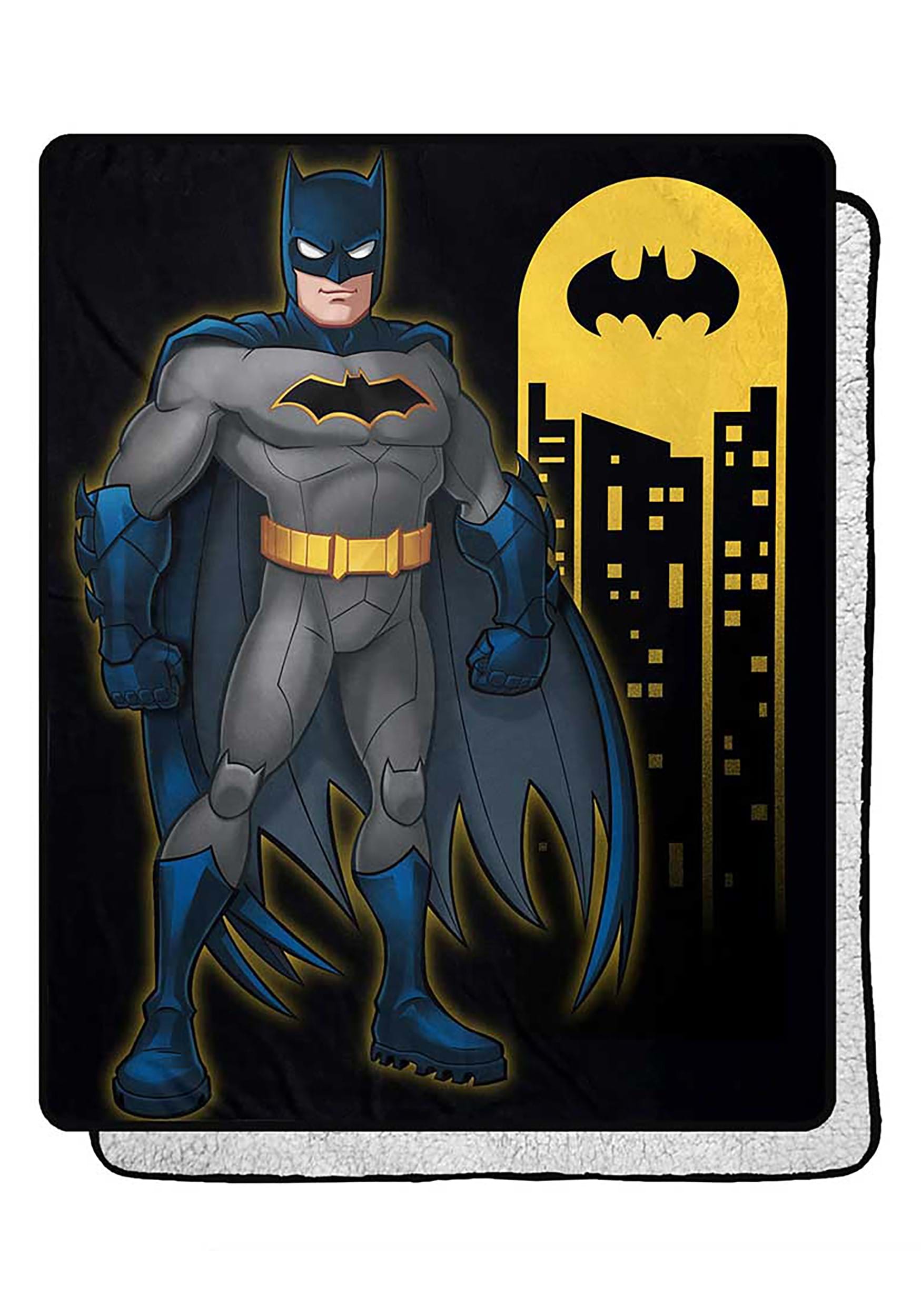 DC Batman Answer the Call 40" x 50" Silk Touch Sherpa Throw
