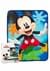 Mickey Mouse Splat Attack 40x50 in Sherpa Throw Alt 1