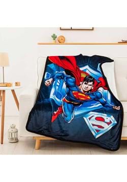 Superman to the Rescue Sherpa Blanket