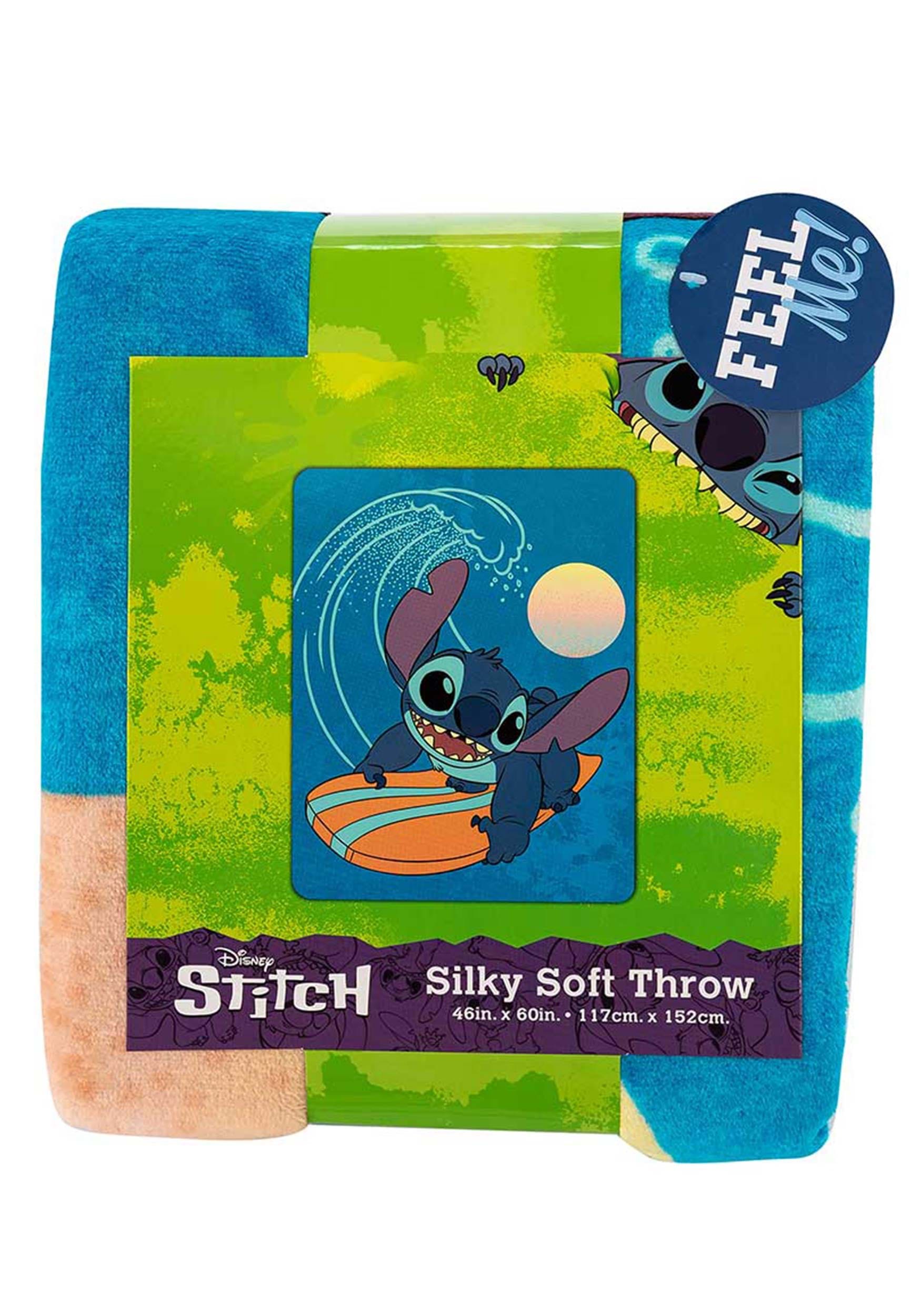 Lilo & Stitch Makes Waves 46x60 Silk Touch Throw Blanket