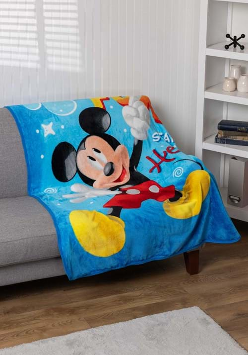 Mickey Mouse Fun w/ Mickey 46"x60" Silk Touch Throw