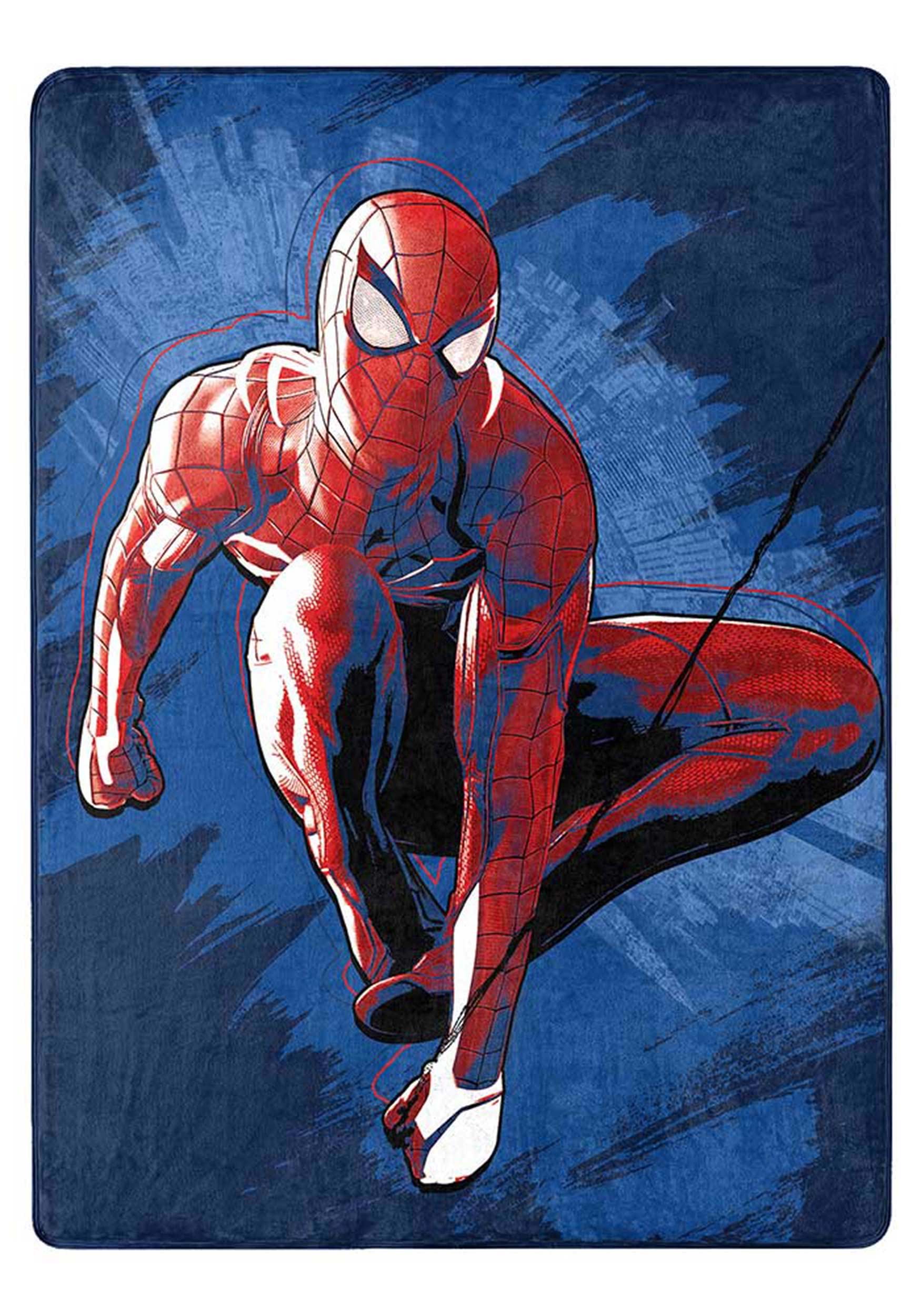 46"x60" Spider-Man Spidey Splash Silk Touch Throw | Marvel Blankets