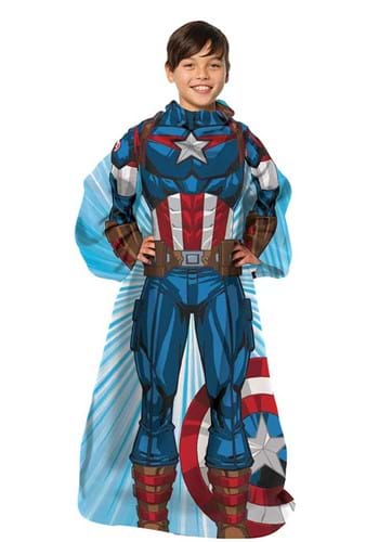 Captain America Juvy Comfy Throw